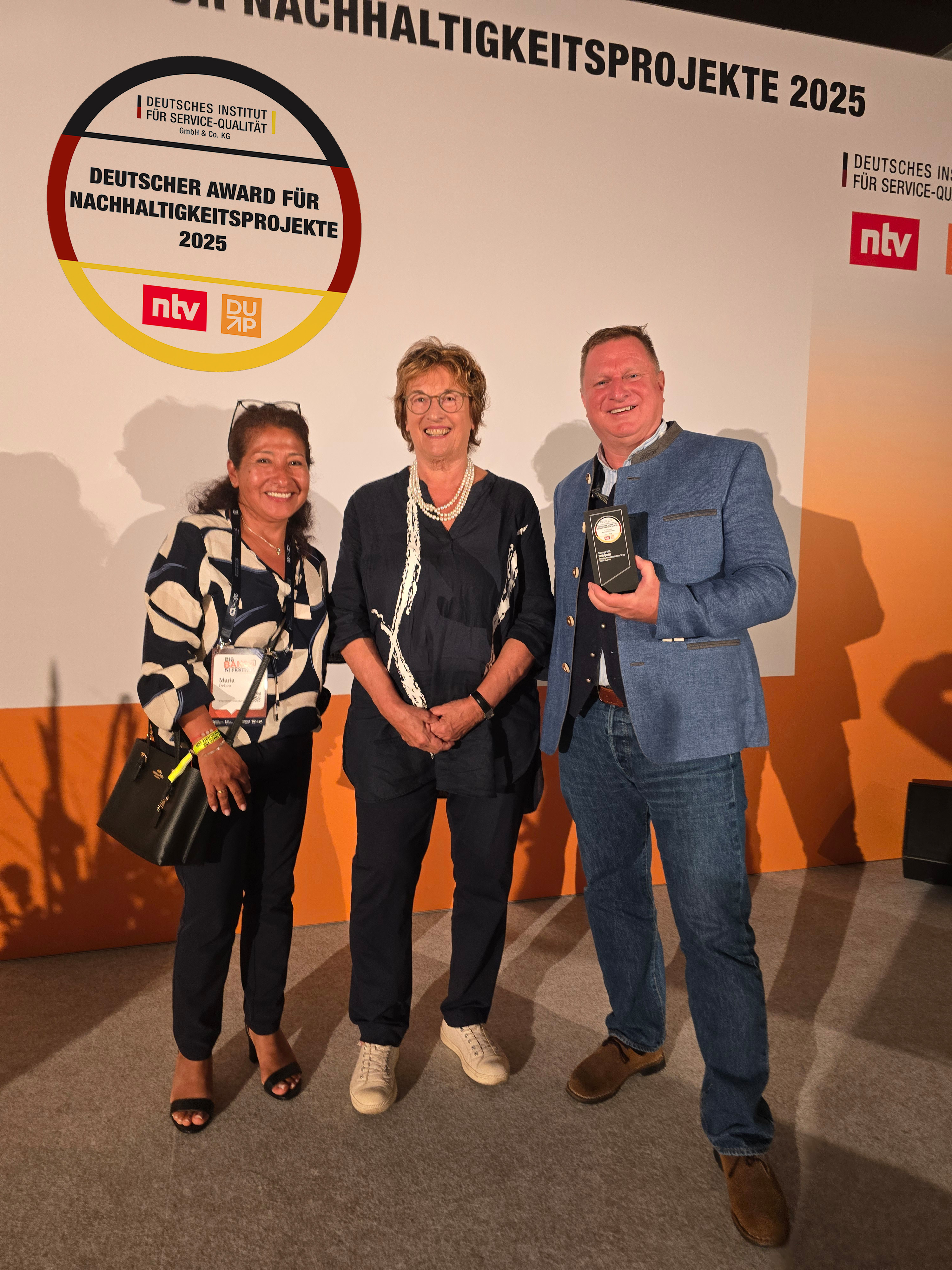 Deutscher Award für Nachhaltigkeits-Projekte 2025