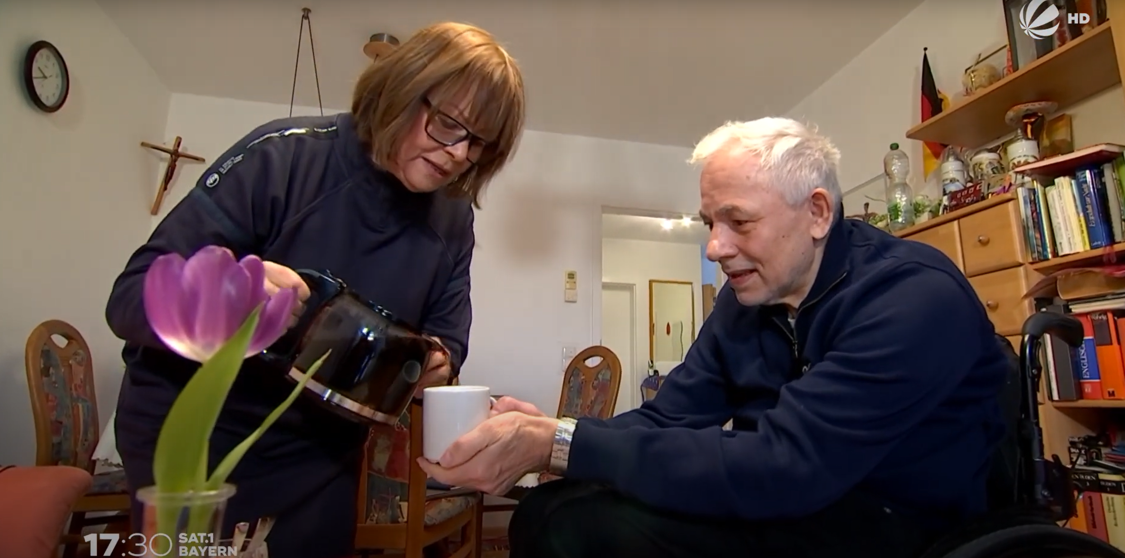 Sat1 berichtet über das Helferportal